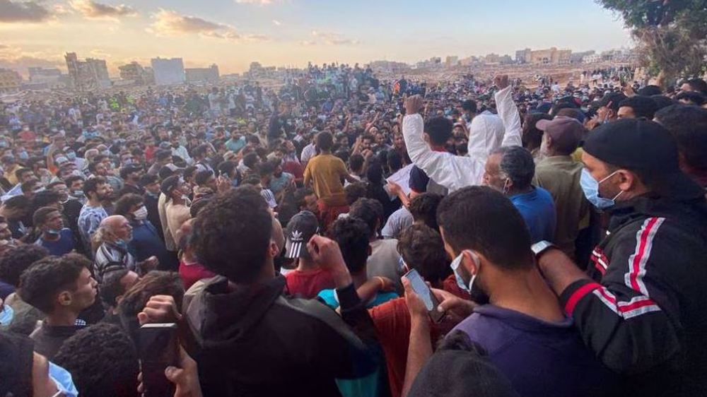 Libya's flood survivors hold protest against authorities, demand accountability