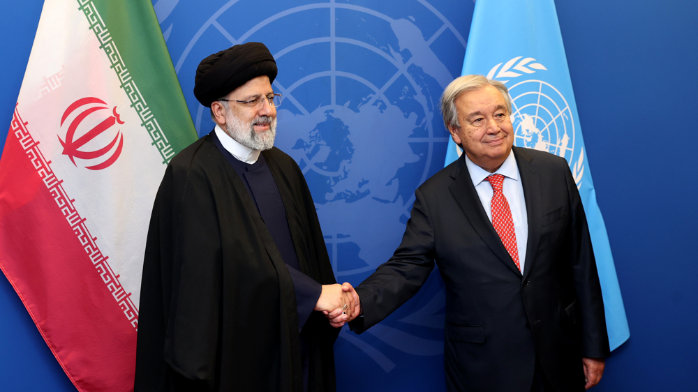 President Raeisi: Iran ready to help UN promote global peace