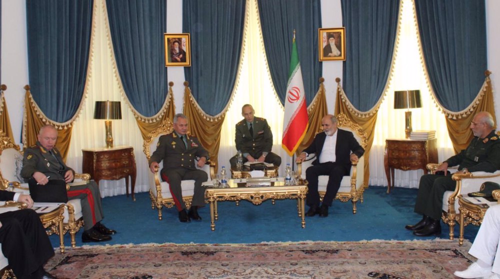 Secretary of Iran's Supreme National Security Council Ali-Akbar Ahmadian meets Russian Defense Minis