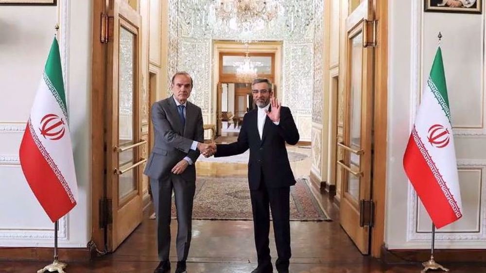 Iran’s top negotiator holds ‘frank’ talks with EU’s Mora