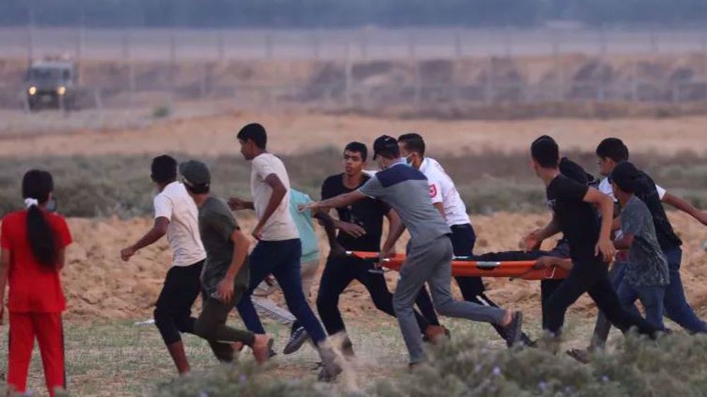 Israeli forces attack Palestinian protesters; injure 30 people