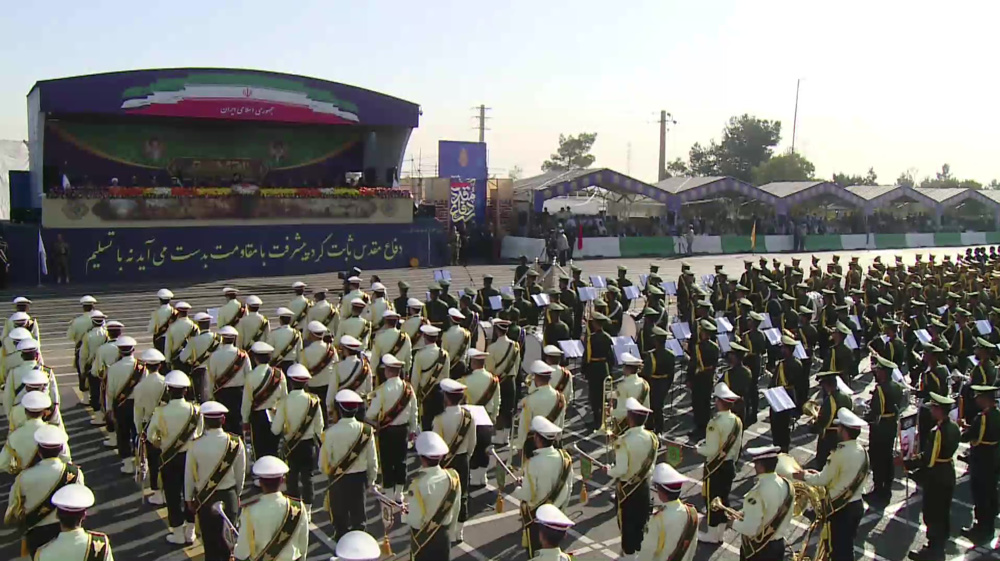 Iranian armed forces hold military parades to mark Sacred Defense Week