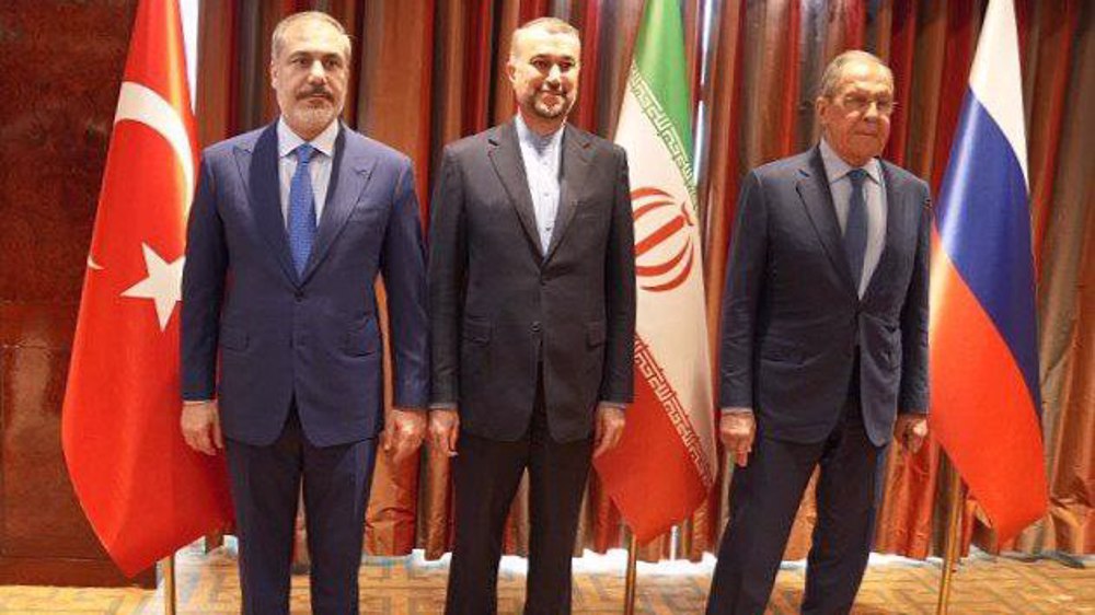Iranian, Russian, Turkish FMs discuss Syria crisis in New York