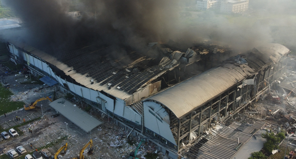 Taiwan golf ball factory fire kills at least six