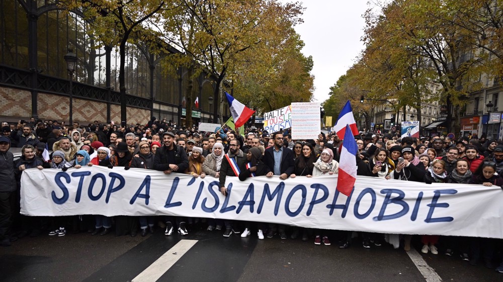 France Islamophobic measures 