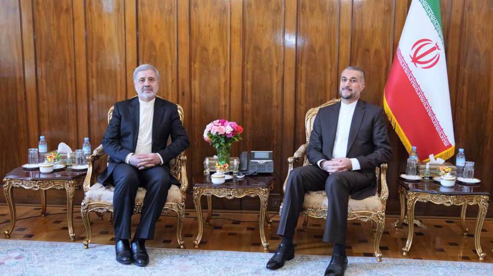 Iran’s ambassador meets FM before departing for Saudi Arabia