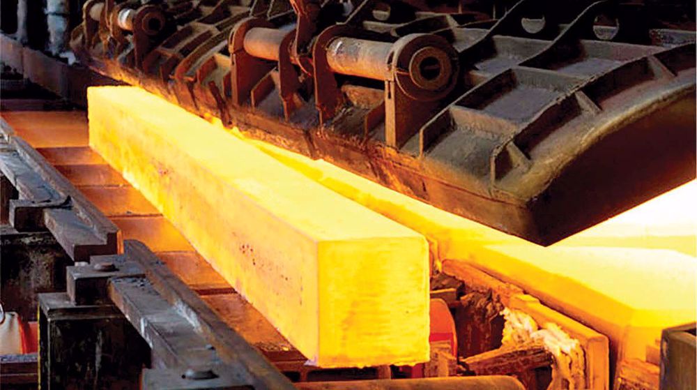 Iran reports major surge in exports of semi-finished steel