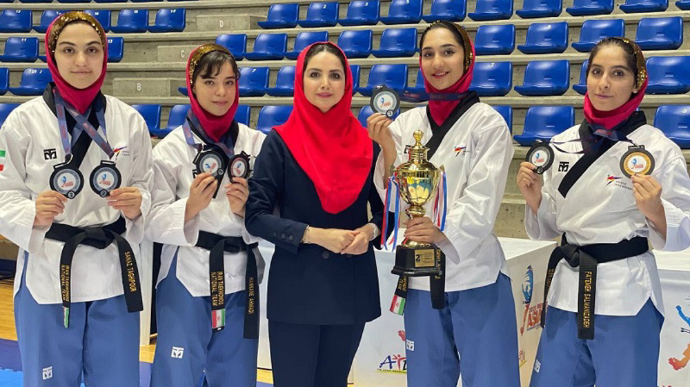 Iranian taekwondokas runner-up in Asian Junior Poomsae Championships