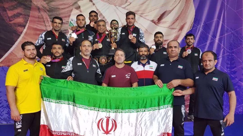Iran Greco-Roman wrestlers rank second in world deaf championships