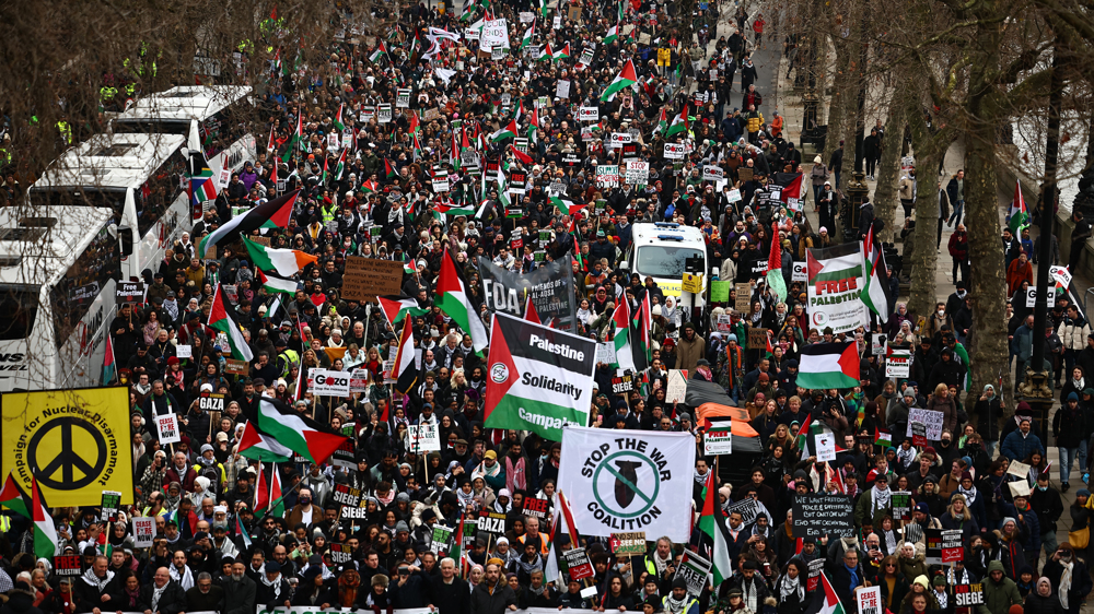 Rallies held worldwide as Israeli genocide in Gaza enters 100th day
