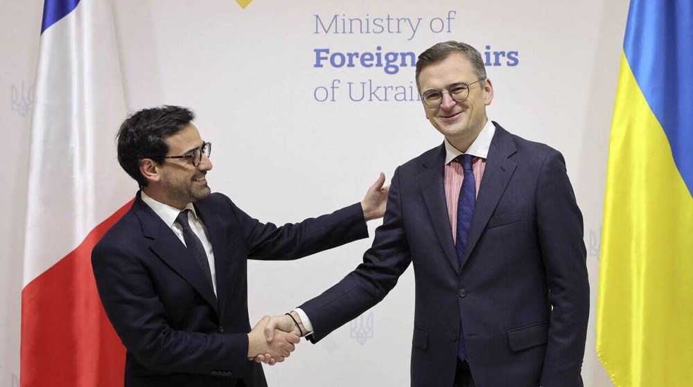 Le nouveau ministre français des Affaires étrangères est dans la capitale ukrainienne pour son premier voyage à l'étranger