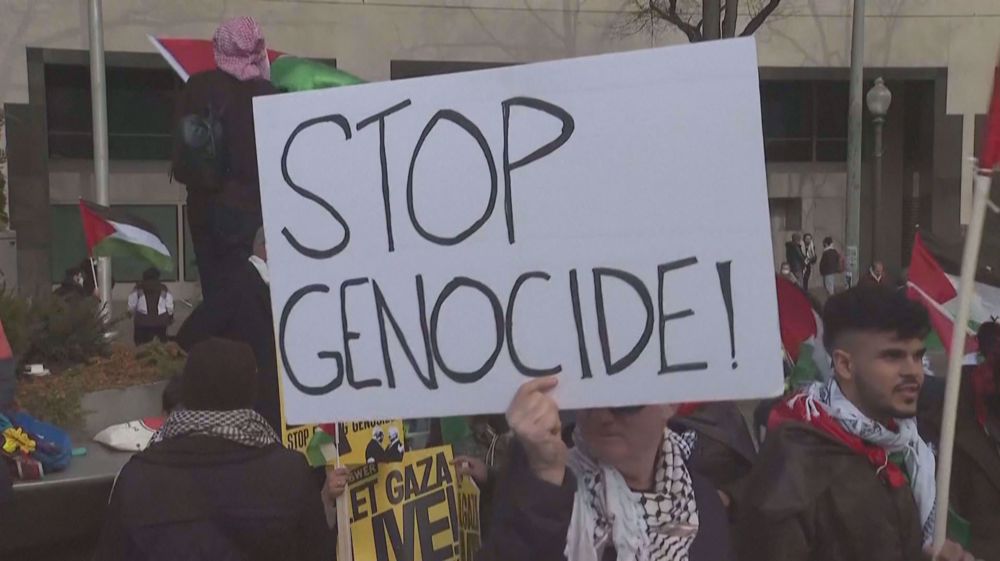 Thousands rally in US capital, call for Gaza ceasefire