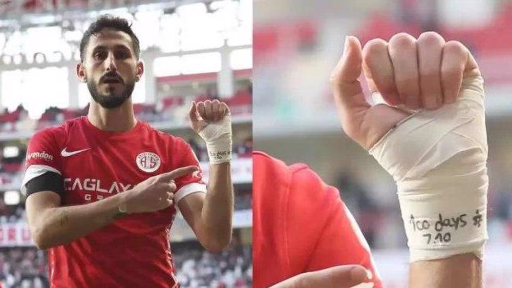 Turkey arrests Israeli footballer over display of support for Gaza massacre
