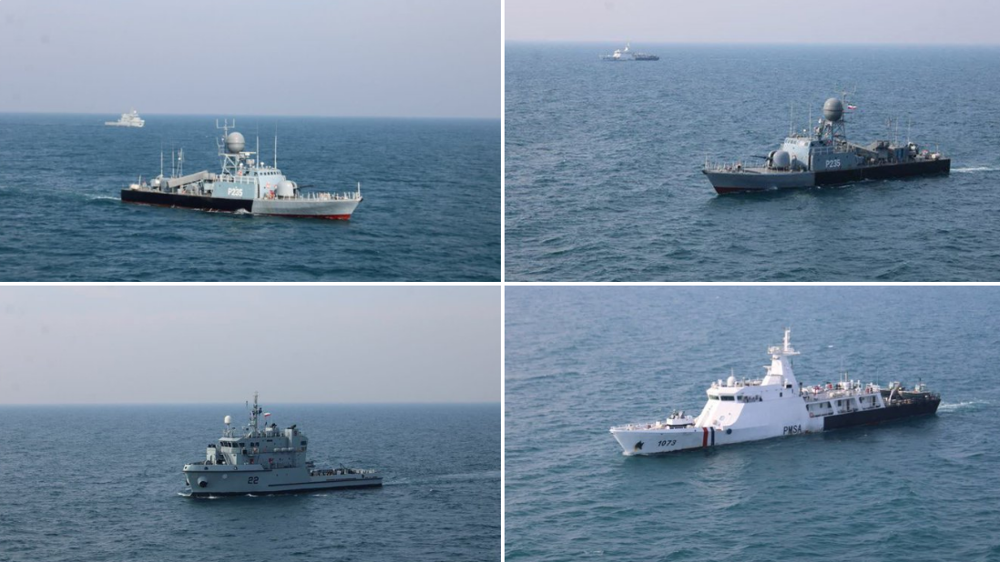 Iran, Pakistan stage naval drills in Strait of Hormuz, Persian Gulf