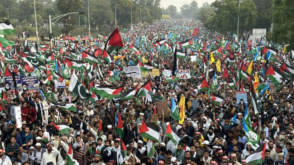 Pakistanis hold 'Million Man March for Gaza'