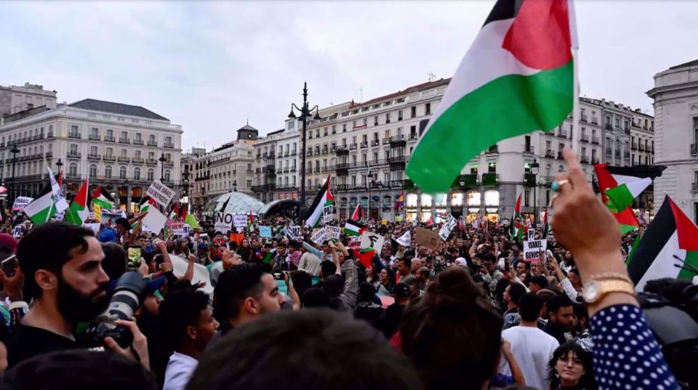  Manifestations pro-palestiniennes en Espagne et en Suède 