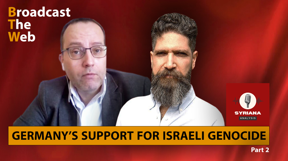 Germany's support for Israeli genocide 