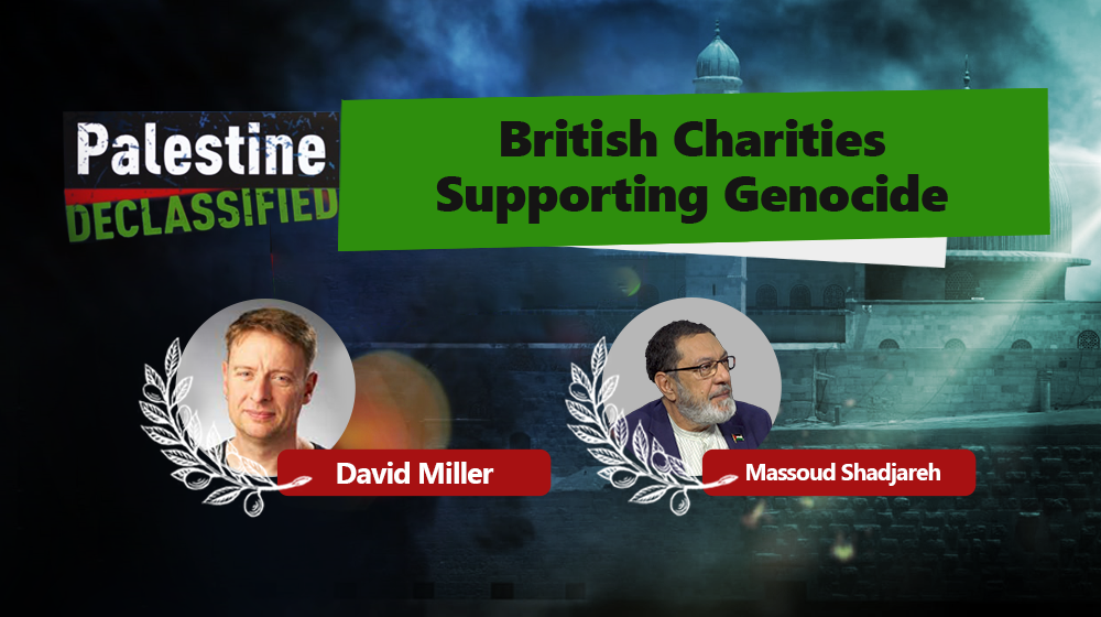 British charities supporting genocide