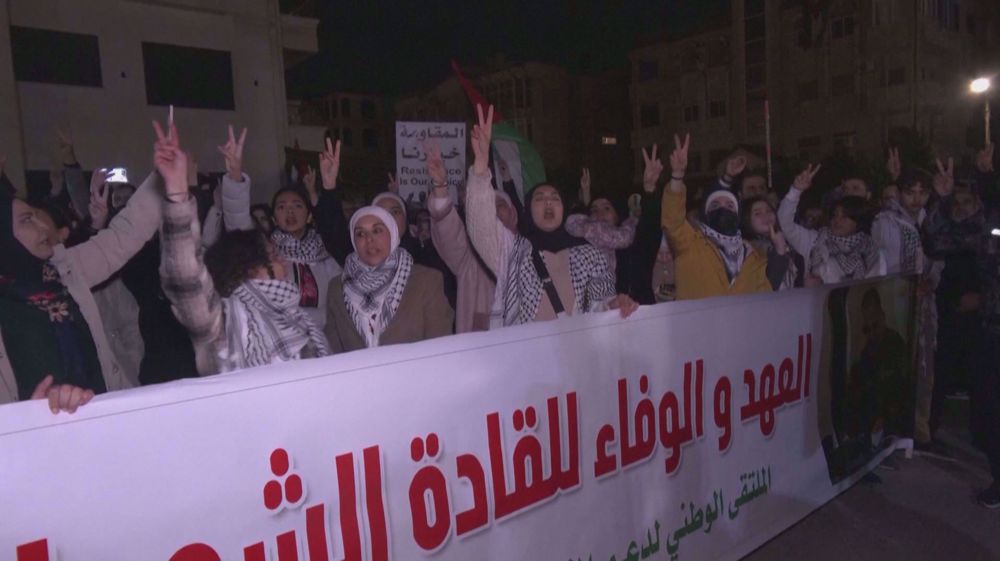 Jordanians protest over Hamas leader's killing in Beirut