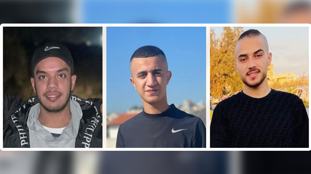 Israeli forces assassinate 3 Palestinian youths in northern West Bank raid