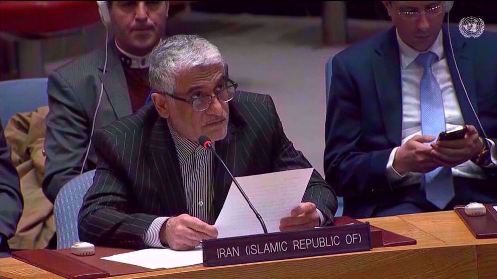 Iran rebukes US veto power abuse in support of Israel’s ‘genocidal’ war 