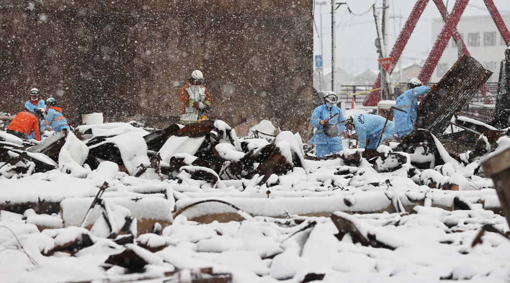 Death toll from Japan’s New Year’s Day quake rises above 200
