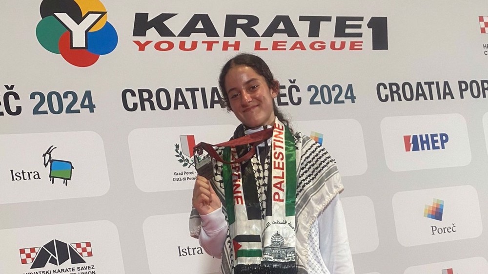 Palestinian karateka scoops gold in World Cadet & Junior Championships