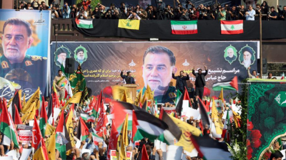 Iranians pay last tribute to top IRGC commander assassinated by Israel