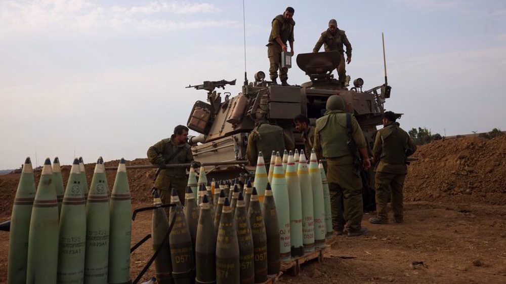 Israeli forces-Position-Gaza border