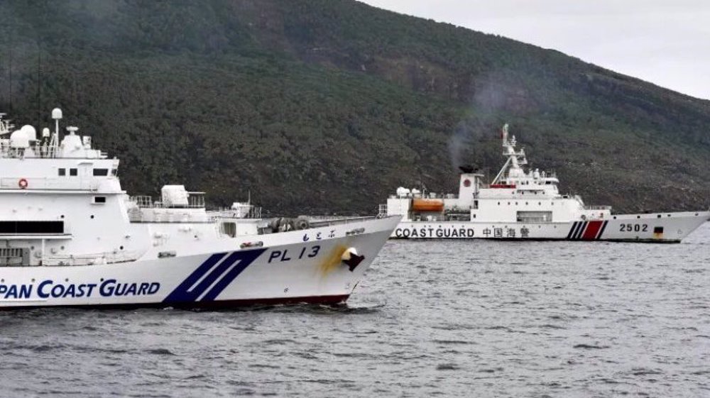 China expels Japanese vessel from territorial waters