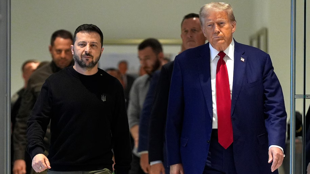 Trump blames Zelensky for start of war with Russia