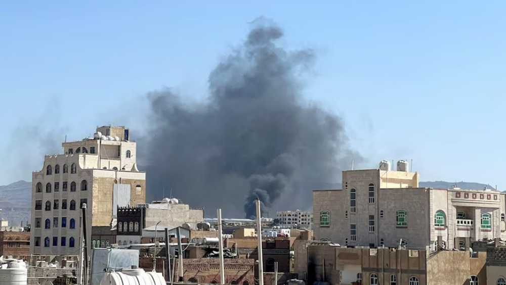 US-led airstrikes-Sana'a-Yemen