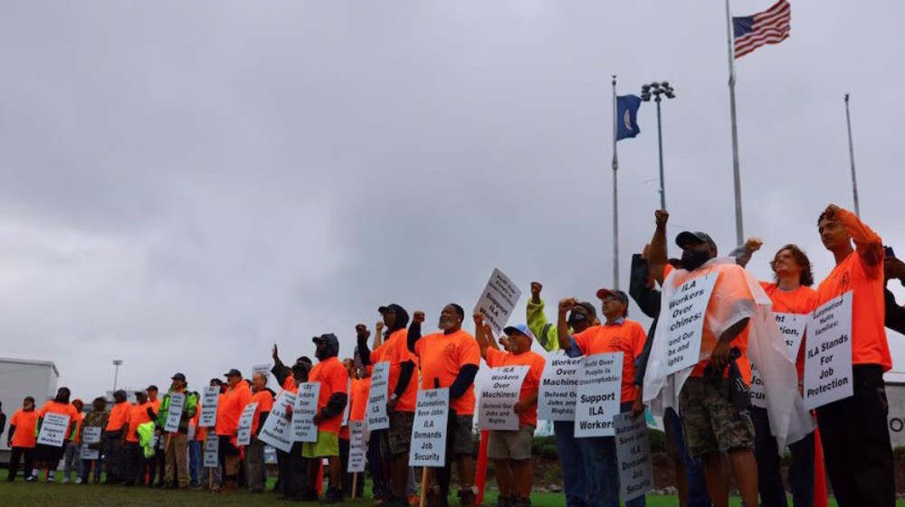 us port workers strike