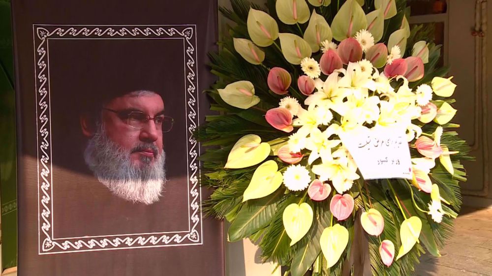 Memorial service for Nasrallah attended by high-ranking officials  in Tehran 