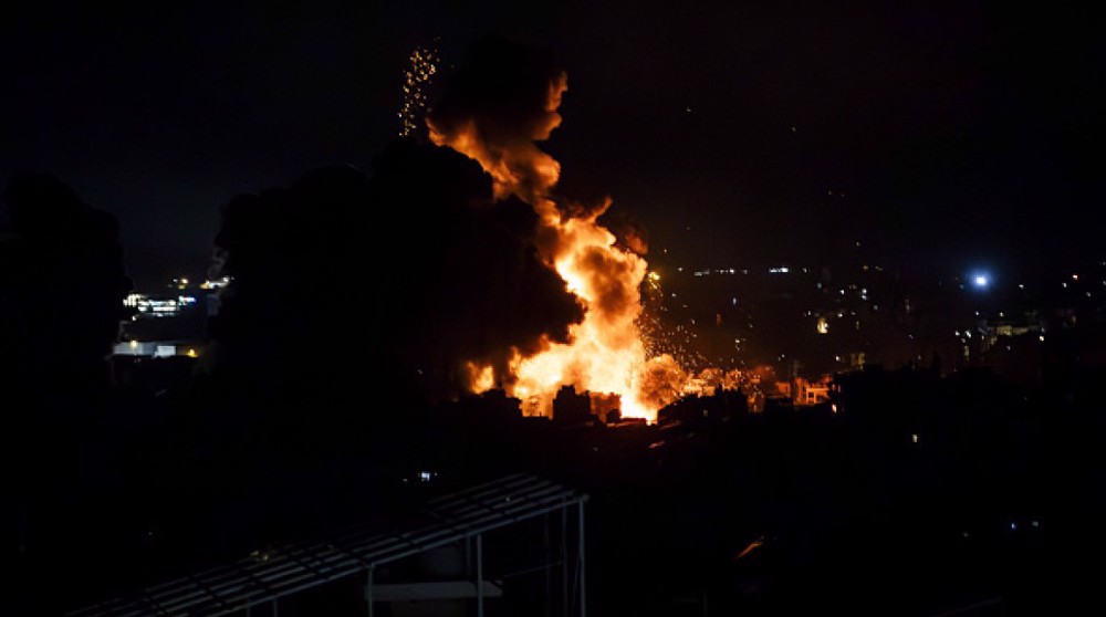 Israeli regime conducts more violent strikes on Beirut