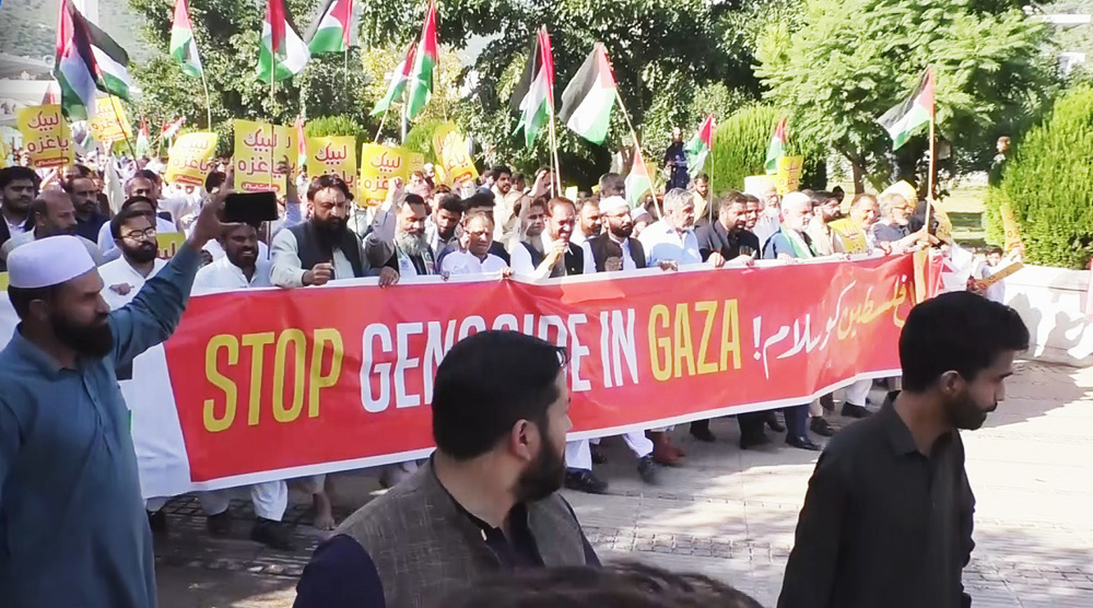 Pakistanis hold rallies to condemn Israeli genocide in Gaza