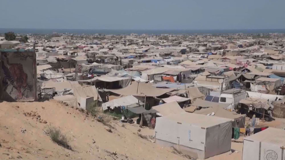 Gaza’s displaced struggle without adequate shelter amidst aid shortages