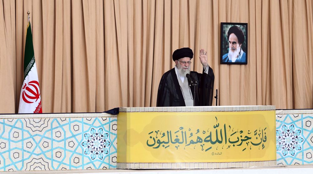 Snippets from Ayatollah Khamenei's sermons during Friday prayers in Tehran