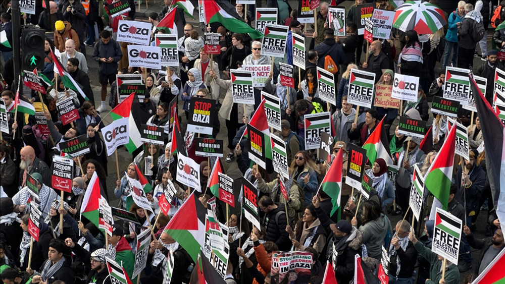 Londres : les manifestants pro-palestiniens se rassemblent 