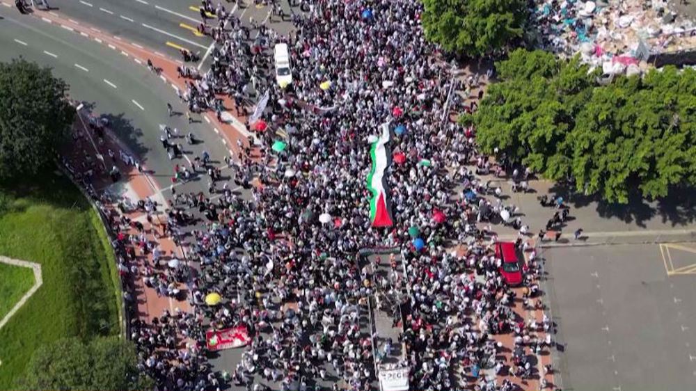 Thousands march in Cape Town to support Palestinians ahead of Gaza war anniversary