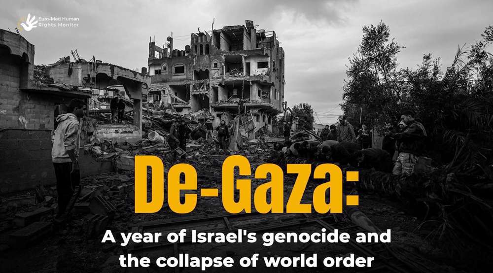 One year of genocide: 10% of Gaza population killed, injured or missing 