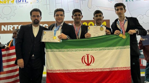 Iranian students win 5 gold medals, 2 special awards at ISIF 2024