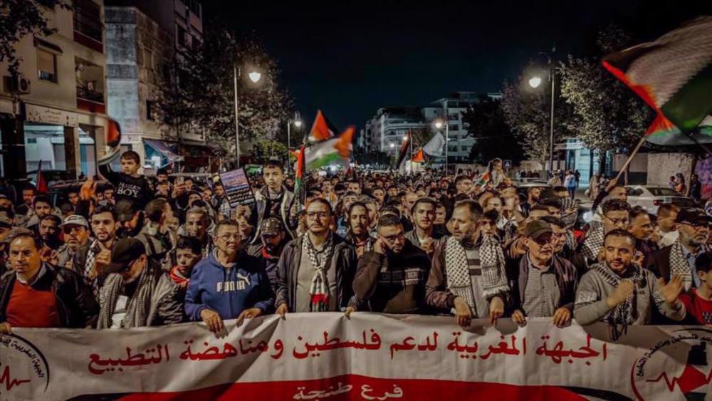 Maroc: manif contre l’accostage d'un navire US transportant des armes vers Israël