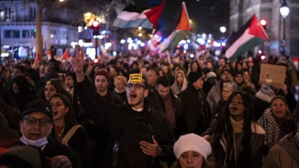 Match France-Israël: manifestation pro-palestinienne à Paris