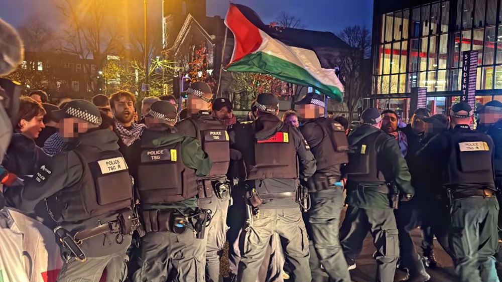 Pro-Palestine protesters arrested in Northern Ireland