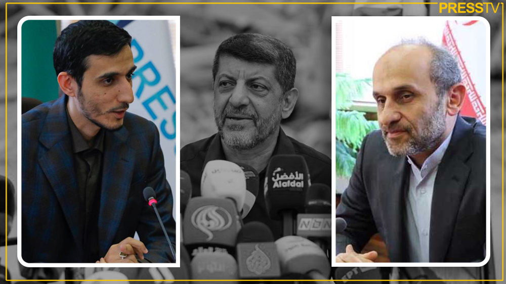 IRIB chief, IRIB World Service head condole martyrdom of Hezbollah media chief