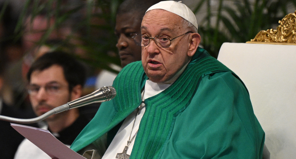 Pope Francis urges probe into Israel’s genocide in Gaza