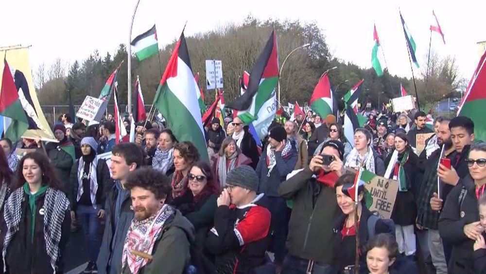 Activists decry use of Irish airport to arm Israeli regime