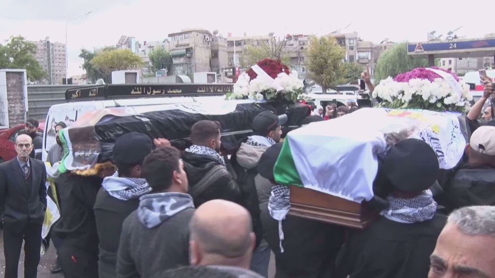 Martyrs of Islamic Jihad movement laid to rest in Damascus