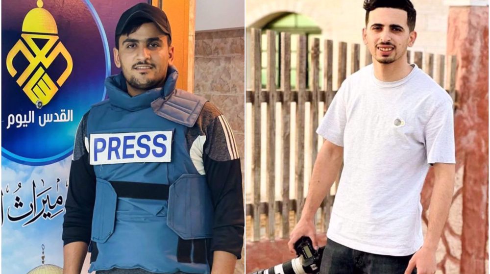 Palestinian media rights group condemns killing of two journalists by Israel 